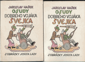 2SVAZKY Osudy dobrého vojáka Švejka 1-4 OBÁLKA ANI PŘEBAL NEJSOU SOUČÁSTÍ TÉTO KNIHY