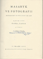 Masaryk ve fotografii
