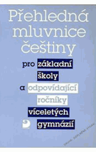 Přehledná mluvnice češtiny pro základní školy a odpovídající ročníky víceletých ...