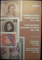 Papírová platidla Československa 1919-1993, České republiky, Slovenské republiky 1993-1999