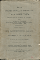 POLIČKA Soupis památek historických a uměleckých v království českém od pravěku do ...