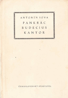 Pankrác Budecius, kantor - Quasi legenda ORIG. KRESBA CB V KNIZE + PODPIS BOUDA!!