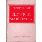 Slovníček staré češtiny