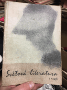 Světová literatura - revue zahraničních literatur