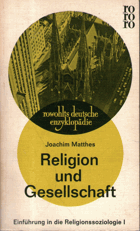 Religion und Gesellschaft - Einführung in die Religionssoziologie 1