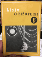 Listy o bižuterii. bižuterie