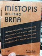 Místopis Velkého Brna Brno