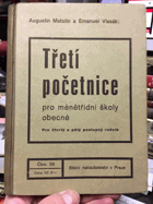 Třetí početnice pro ménětřídní školy obecné - pro čtvrtý a pátý postupný ročník