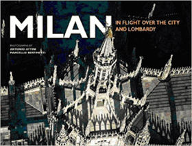 Milan In Flight Over the City and Lombardy
