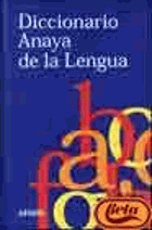 Diccionario Anaya De La Lengua Española