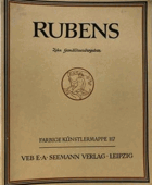 Peter Paul Rubens 1577-1640 - Zehn farbige Gemäldewiedergaben