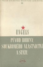 Původ rodiny, soukromého vlastnictví a státu