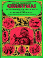 An old-fashioned Christmas in illustration and decoration.