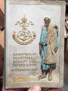 Dampfschiff Fahrtgesellschaft des österr. Lloyd. Mittelmeerdienst