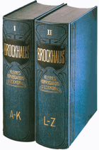 2BDE Brockhaus' kleines konversations-lexikon I - II