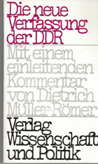 Die neue Verfassung der DDR. Kommentar