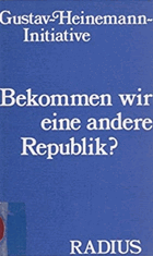Bekommen wir eine andere Republik?