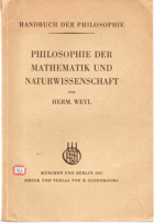 Philosophie der Mathematik und Naturwissenschaft