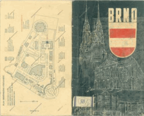 Orientační plán města Brna BRNO