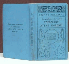 Geograficko-statistický všeobecný atlas kapesní