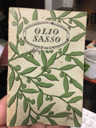 OLIO SASSO kuchařské přepisy