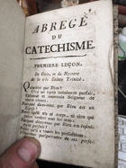 ABREGÉ DU CATECHISME