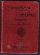 Neues Bürgerliches Gesetzbuch FOTO ILUSTRAČNÍ