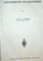 Allgemeine staatslehre