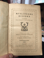 Myslivecká besídka - roč. 14 - 17. Časopis pro zábavy myslivecké