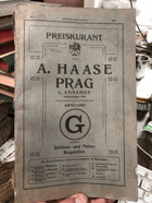 PREISKURART - A.HAASE PRAG