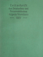 Zeitschrift des Deutschen und Oesterreichischen Alpen-Vereines