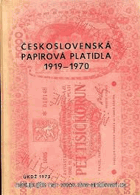 Československá papírová platidla 1919-1970