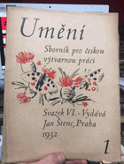 UMĚNÍ 6. ročník - sborník pro českou výtvarnou práci