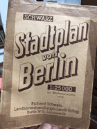 SCHWARZ Stadtplan von Berlin 1.25000