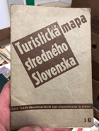 Turistická mapa stredného Slovenska
