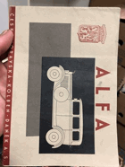 PRAGA ALFA orig. prospekt