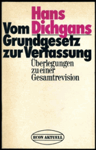 Vom Grundgesetz zur Verfassung. Überlegungen zubeiner Gesamtrevision