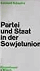 Partei und Staat in der Sowjetunion