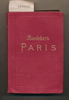 PARIS Baedekers Paris nebst einigen Routen durch das nördliche Frankreich