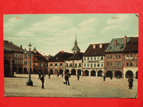 Jičín - Jitschin, náměstí (pohled)