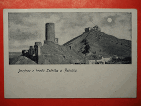 Točník, Žebrák, okres Beroun, hrad (pohled)