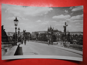 Praha - Prag - Prague, Karlův most, Hradčany (pohled)