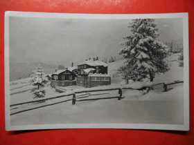 Slezské Beskydy - Beskid Śląski - Ślůnski Beskid - Schlesischen Beskiden, Bílý Kříž (pohled)