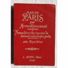 Plan de Paris par Arrondissement. Nomenclature des rues avec la station du métro la plus proche