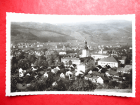 Vsetín - Wsetin, Horní město (pohled)