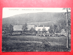 Krkonoše - Riesengebirge - Karkonosze, Janské Lázně - Johannisbad, okres Trutnov, Hoffmannsbaude (pohled)