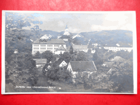 Štíty - Schildberg, do roku 1949 česky Šilperk, okres Šumperk, Moravsko - česká občanská ... (pohled)