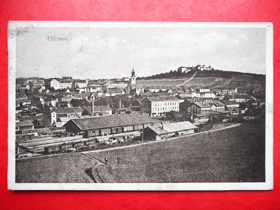 Příbram - Freiberg in Böhmen, Przibram, nádraží (pohled)