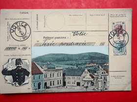 Votice - Wotitz, okres Benešov (pohled)