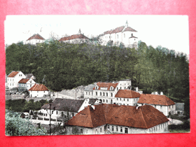Nižbor - Nová Huť - Nová Huť u Berouna - Nová Huť pod Nižborem - Nischburg - Miesenburg, ... (pohled)